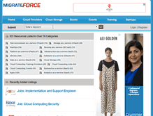 Tablet Screenshot of migrateforce.com